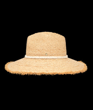 Image of Womens Brighton Wide Brim Hat Natural Medium